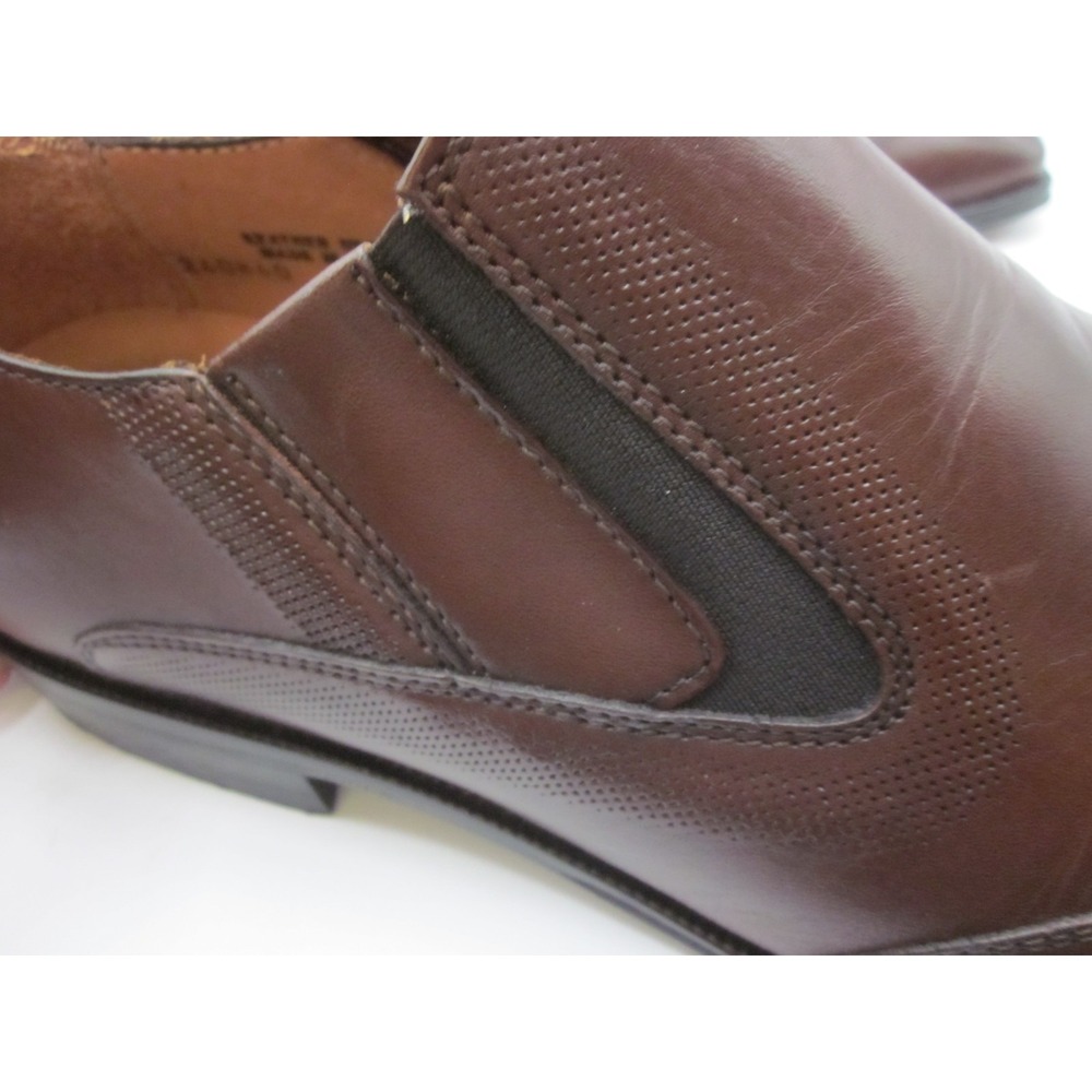 Dark brown Johnston and Murphy slip on shoe size 8.5 M - Picture 4 of 6
